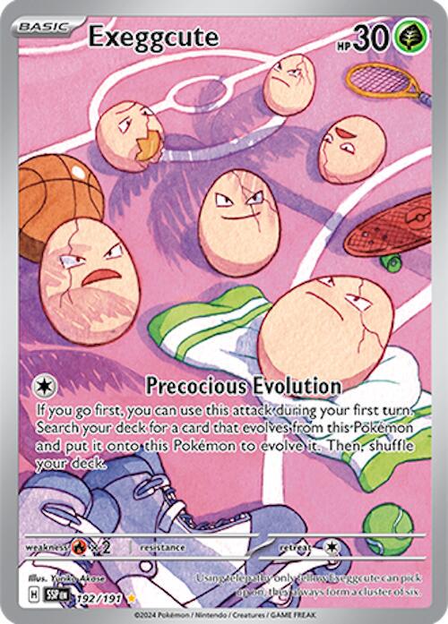 Exeggcute #192/191 Surging Sparks