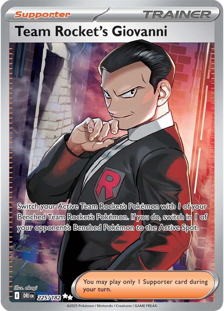 Team Rocket's Giovanni #225/182
