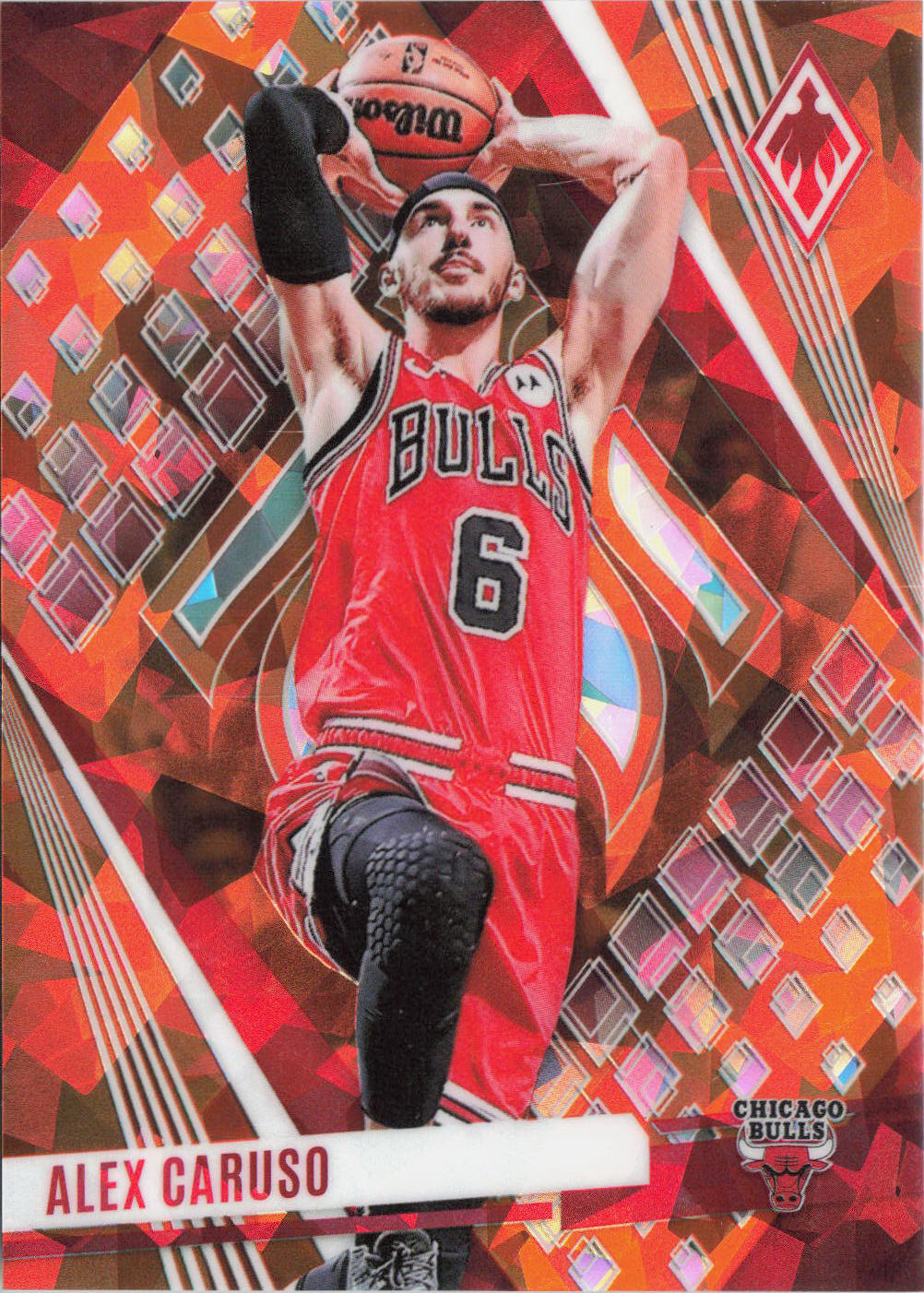 2023-24 Panini Phoenix Alex Caruso Orange Ice Phoenix #110 /249