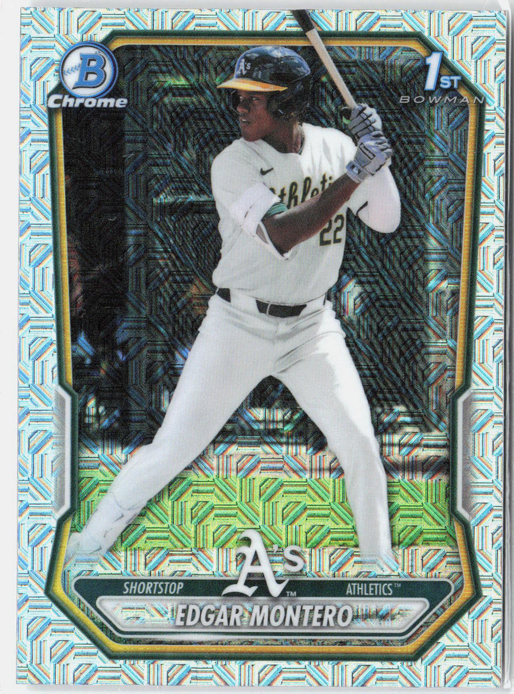 2026 Bowman Chrome Edgar Montero #BCP-139 Mojo Refractor