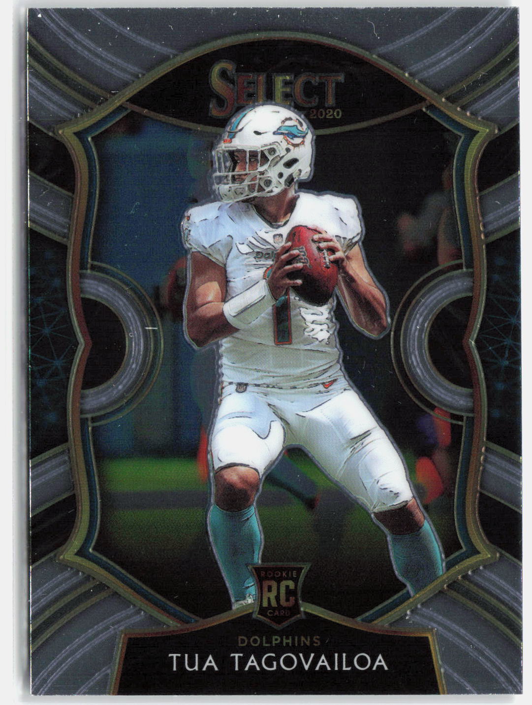2020 Panini Select Tua Tagovailoa #45 Concourse Rookie