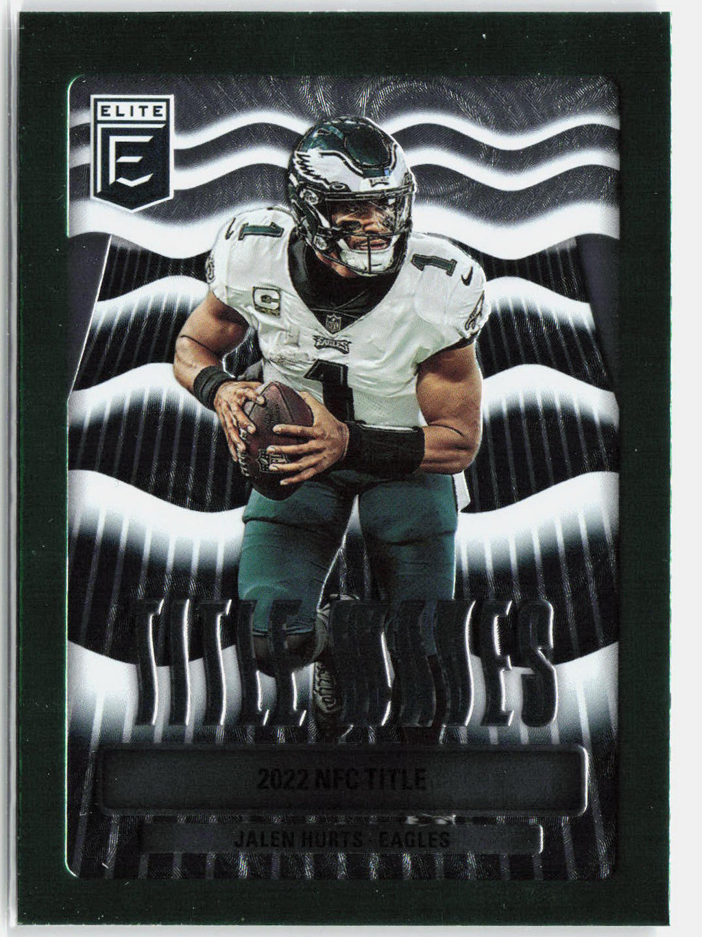 2023 Panini Donruss Elite Jalen Hurts #TW-10 Title Waves