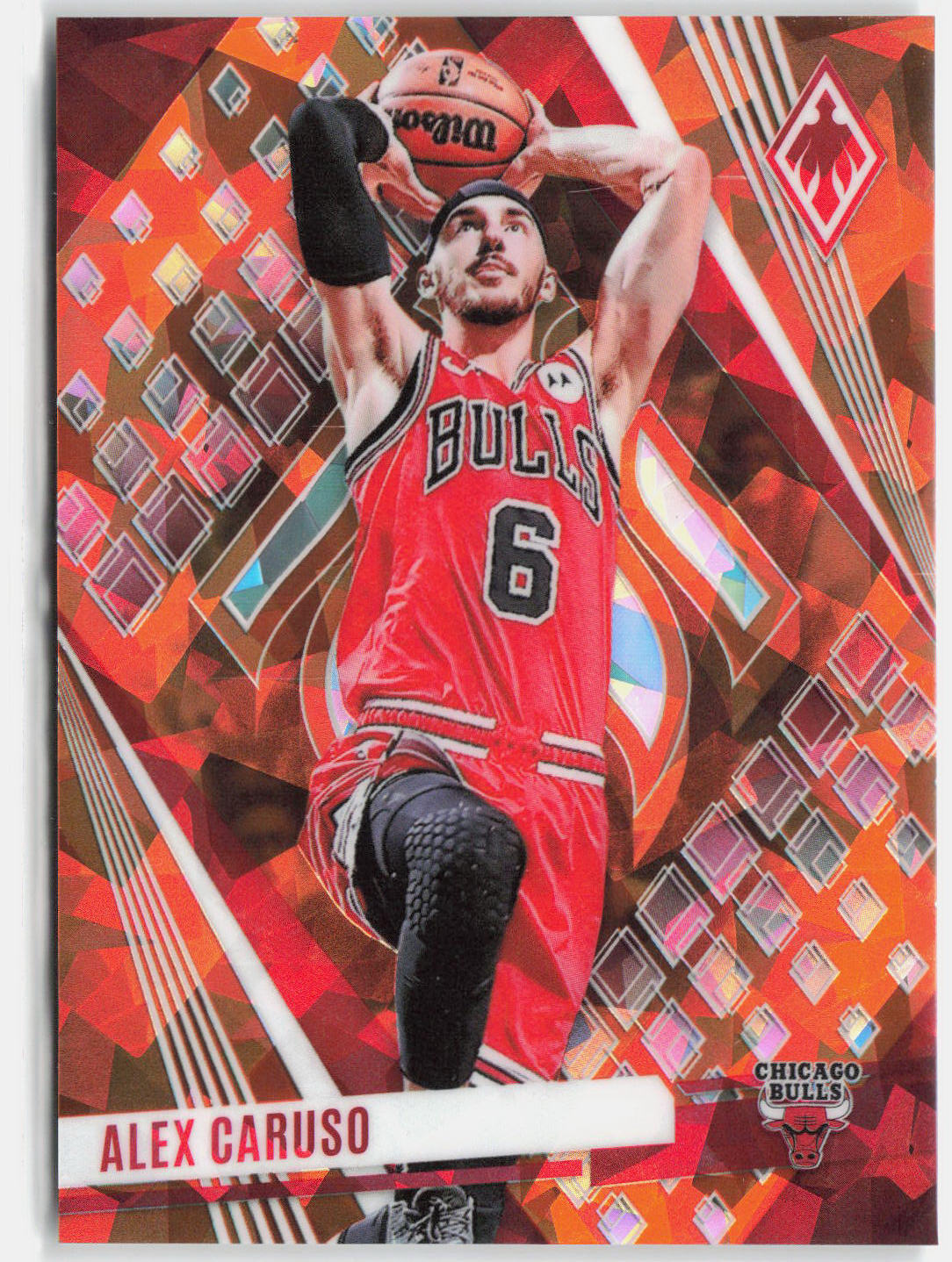 2023-24 Panini Phoenix Alex Caruso Orange Ice Phoenix #110 /249