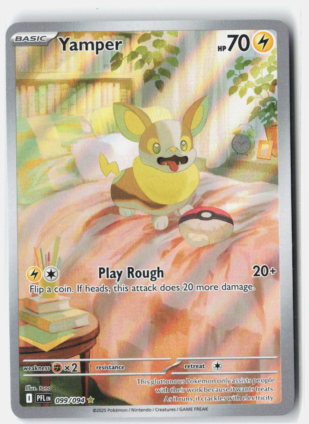 Yamper #099/094 Phantasmal Flames