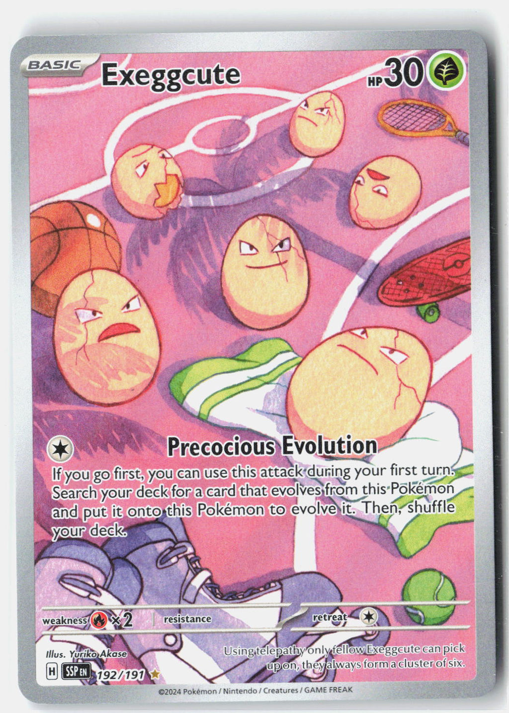 Exeggcute #192/191 Surging Sparks
