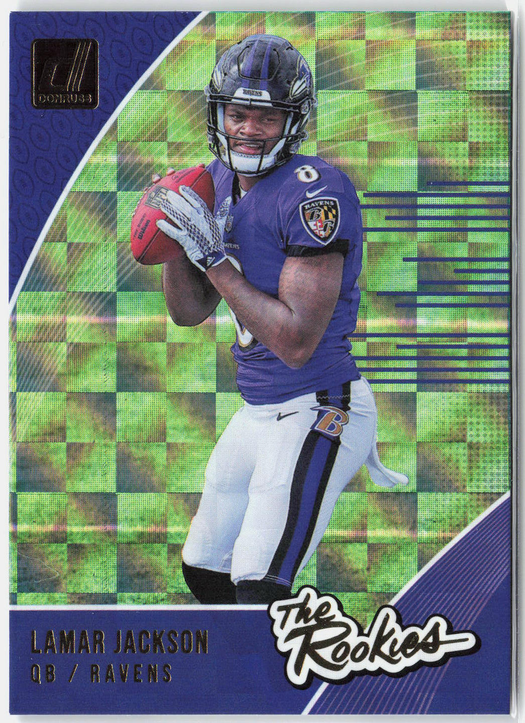 2018-19 Panini Donruss Lamar Jackson #R-17 "The Rookies"