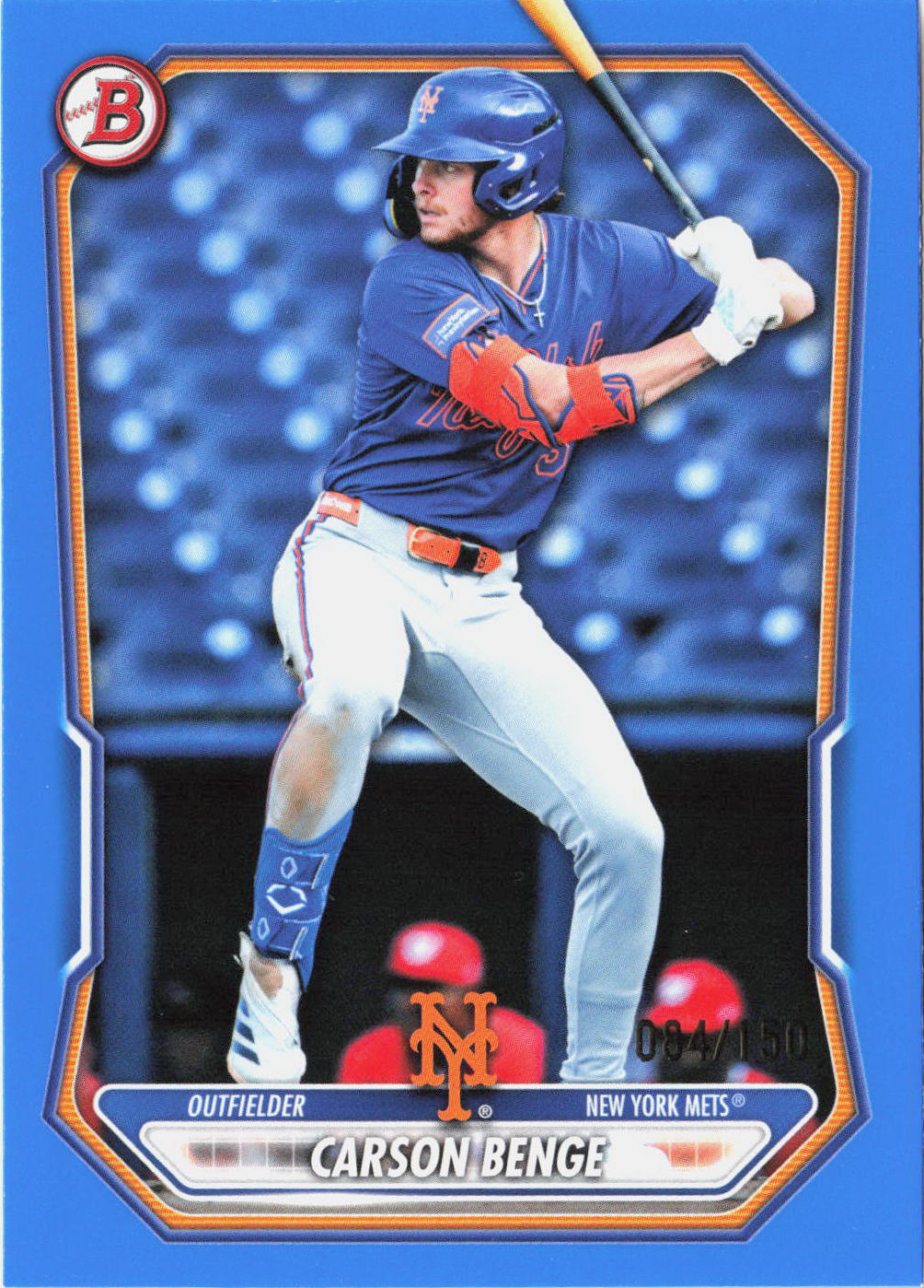 2026 Bowman Carson Benge #BCP-111 /150 Blue Parallel