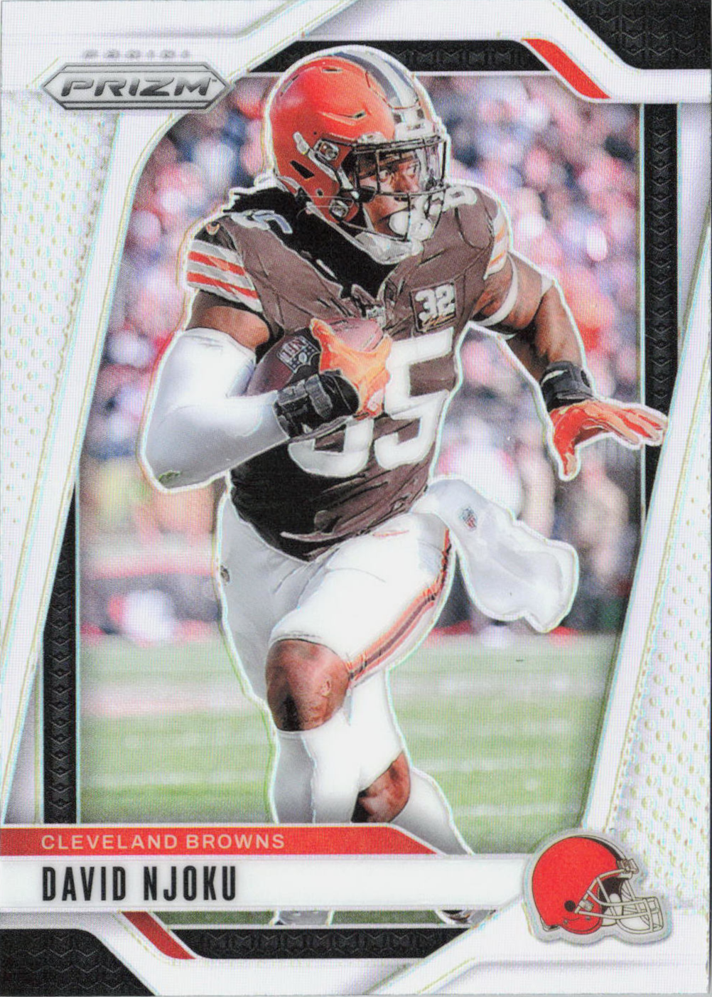2024 Panini Prizm David Njoku #68 Silver