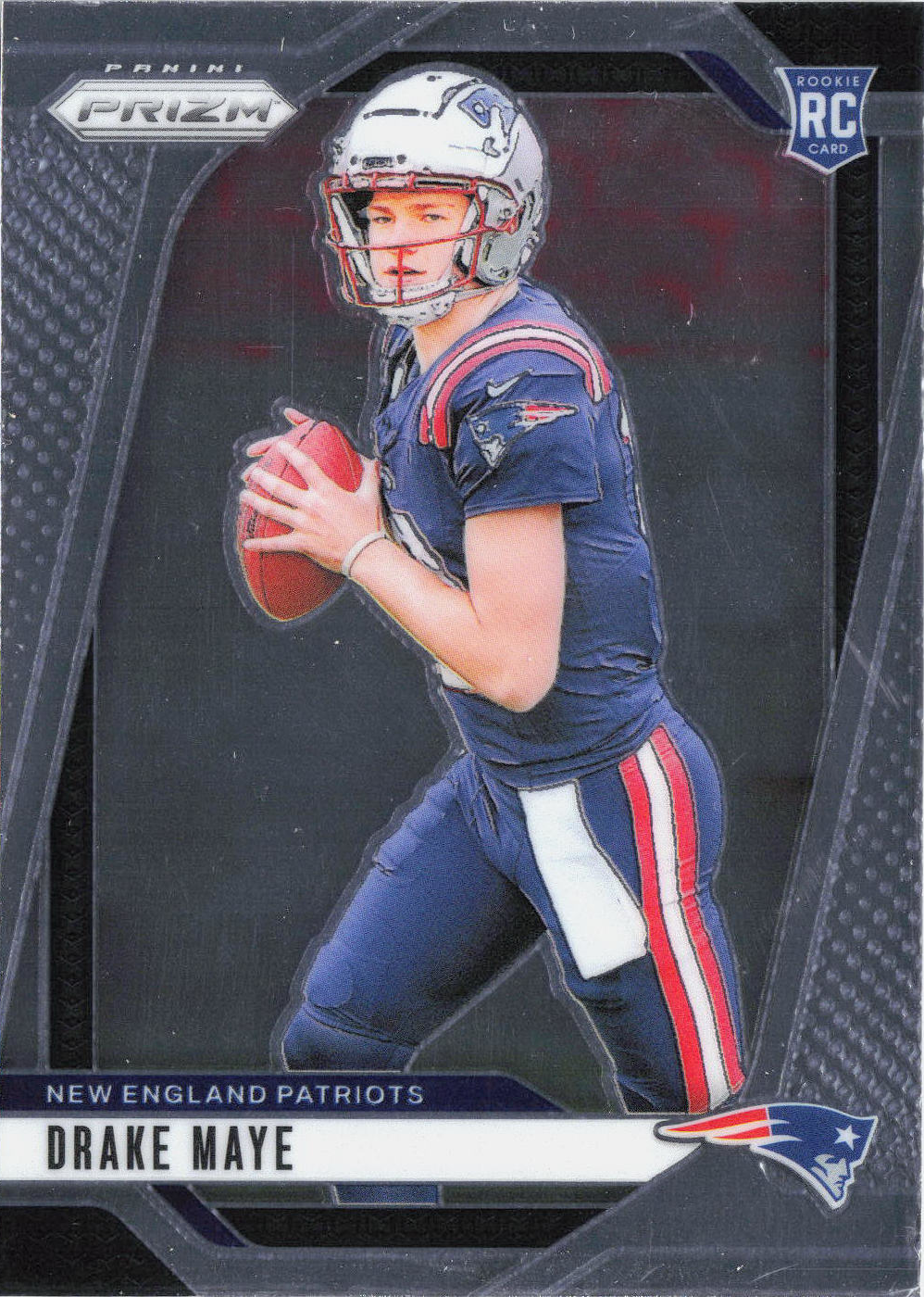 2024 Panini Prizm Drake Maye #329 Base Rookie