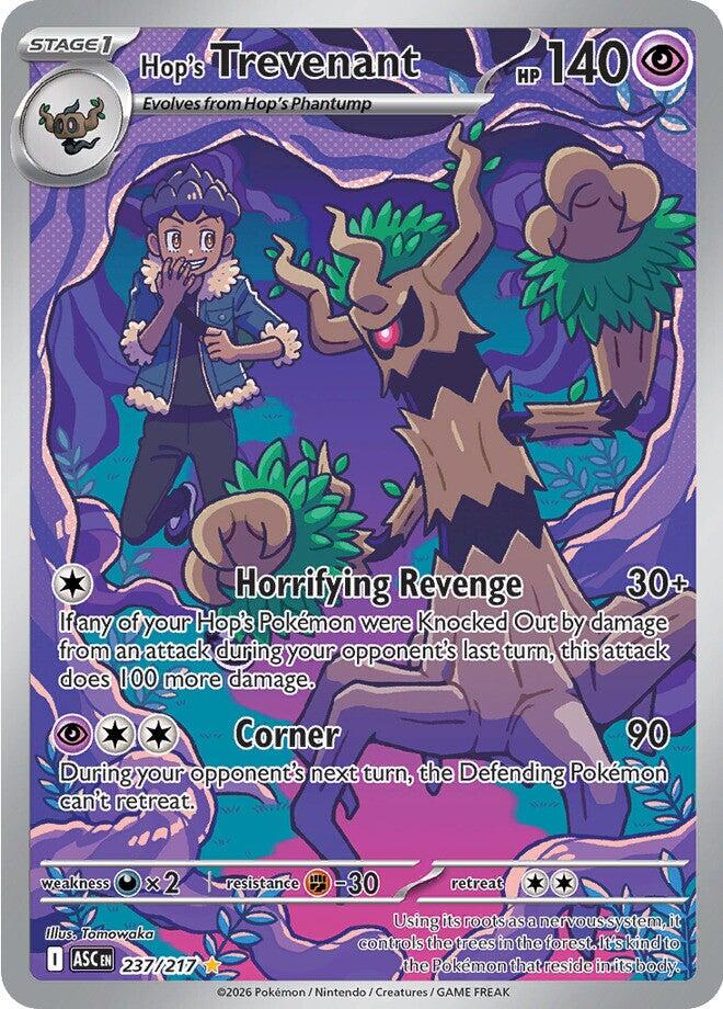 Hop's Trevenant #237/217 Pokemon Ascended Heroes