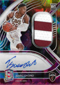 2020-21 Panini Spectra Isaac Okoro Interstellar #217 /35 Rookie Auto