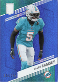 2023 Panini Donruss Elite Jalen Ramsey Status Blue Sparkle /299