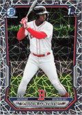 2026 Bowman Chrome Justin Gonzales #BCP-141 Lazer Refractor