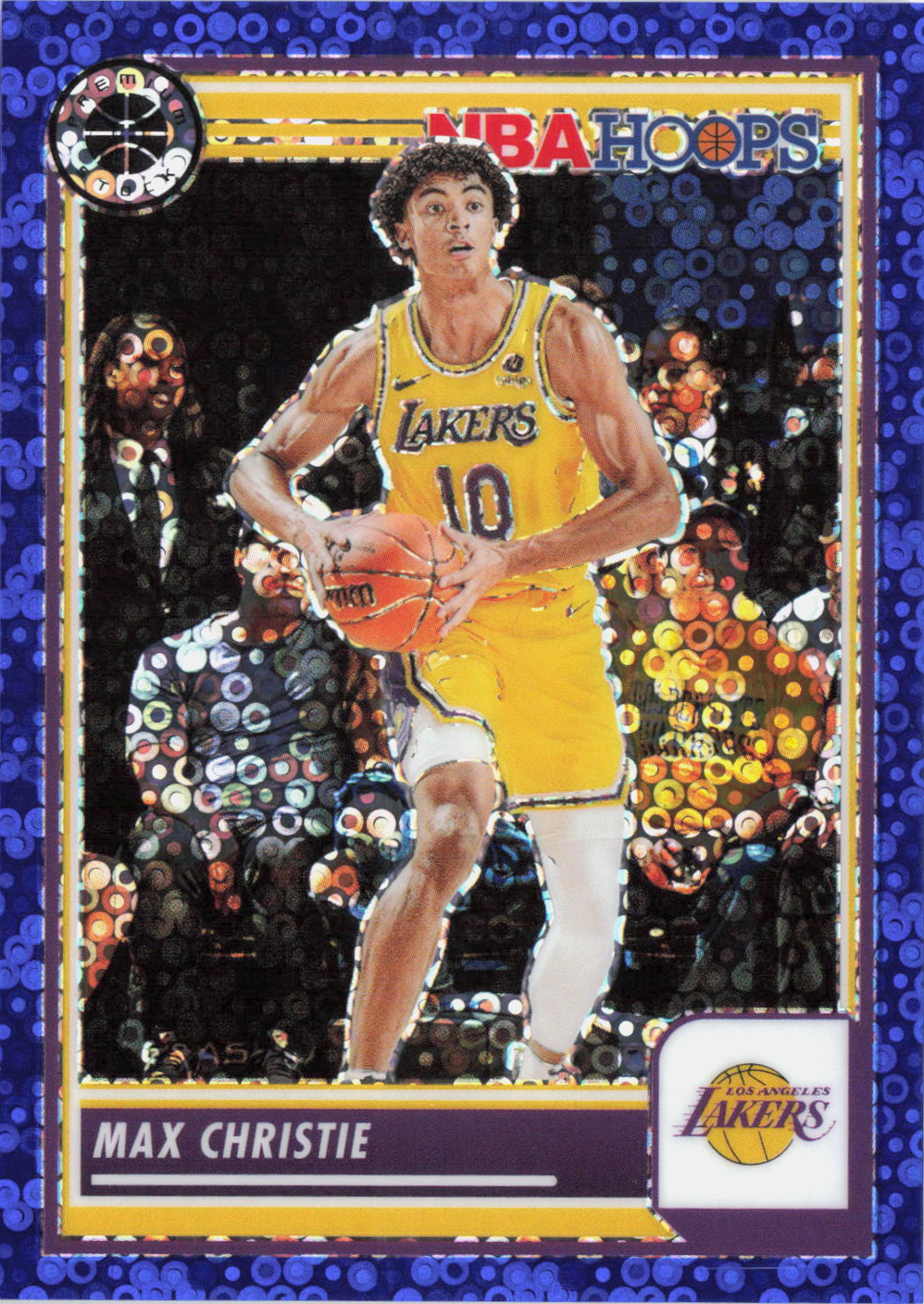 2023-24 Panini NBA Hoops Max Christie Fast Break Blue /99 #142
