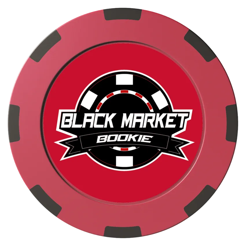 Scarlet Clay Poker Chip